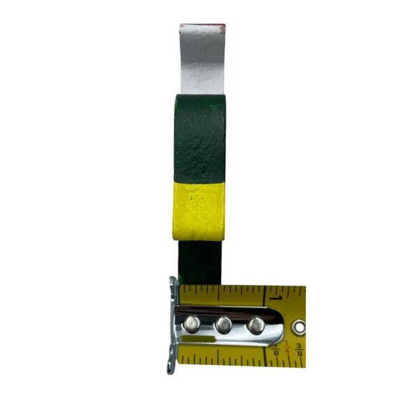 Set Of 4 Vintage Wooden Duck Napkin Rings With Red White Striped Scarves - Picture 11 of 11